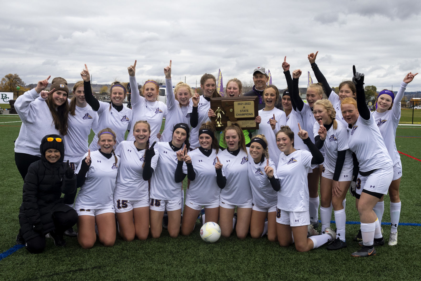 2021 Class A girls soccer - Laurel Locomotives